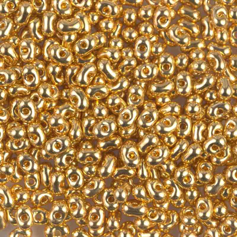 MIYUKI H6371 ベリービーズ 2.5x4.5mm 7g(約160個) MIYUKI 少量パック プレシャスビーズ 本金メッキ ガ..