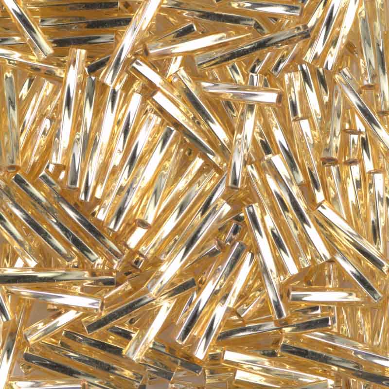 MIYUKIビーズ H2853 ツイストビーズ 2x12mm 7g TW3 少量パック 約109粒 ガラスビーズ ガラス ビーズ 日本産 国内産