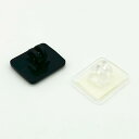 マルチコードパーツ MCV-L テープ付 18x15.5mm 1個 10個・100個 アクリル プラスチック 両面テープ ヘアゴム アンブレラマーカー