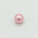 樹脂パール 通し穴 NO.457 1本 丸 ラウンド ピンク パール 軽い プラスチック製 樹脂 プラパール クラフト ハンドメイド ハンドメイドアクセサリー 国産