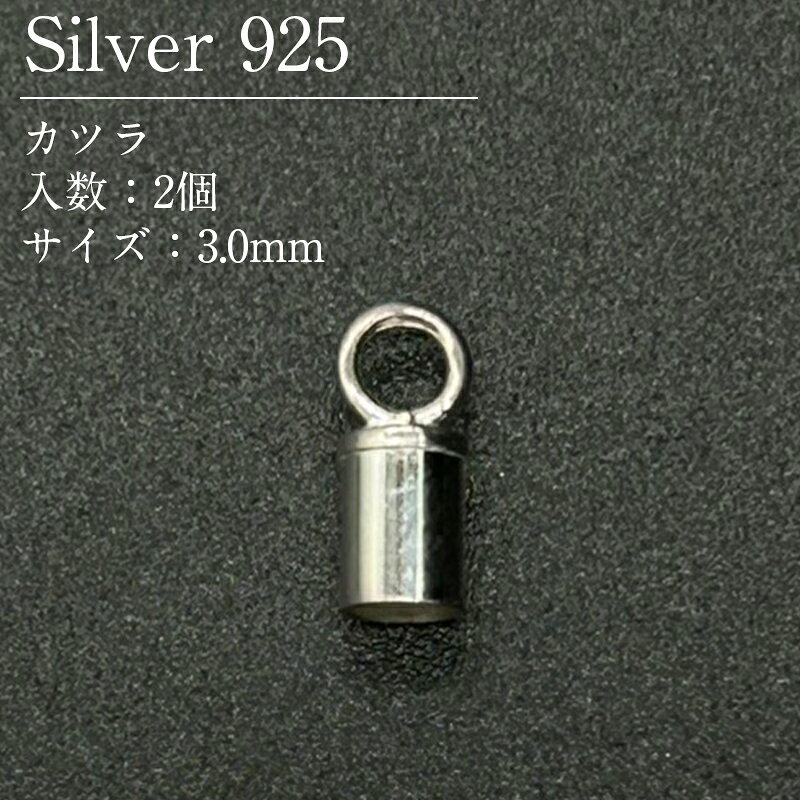 シルバー925 カツラ SVKT3-30 3.0mm ID 2個