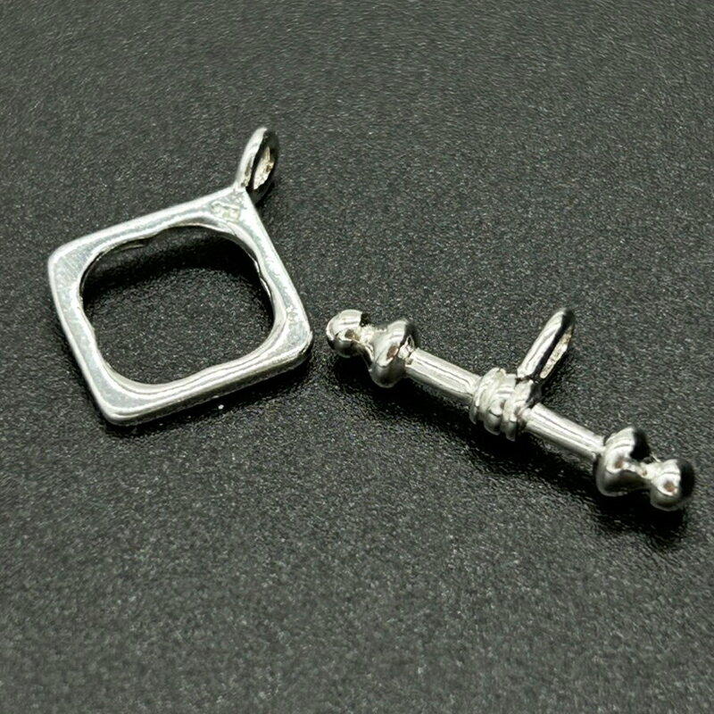 シルバー925 マンテル セット SVMT0-1500 リング12mm+棒18mm 1個 2
