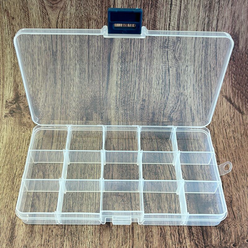 収納ケース K017 180x105x22mm クリア 1個 パーツケース アクセサリーパーツ ネイルパーツ 整理 保管