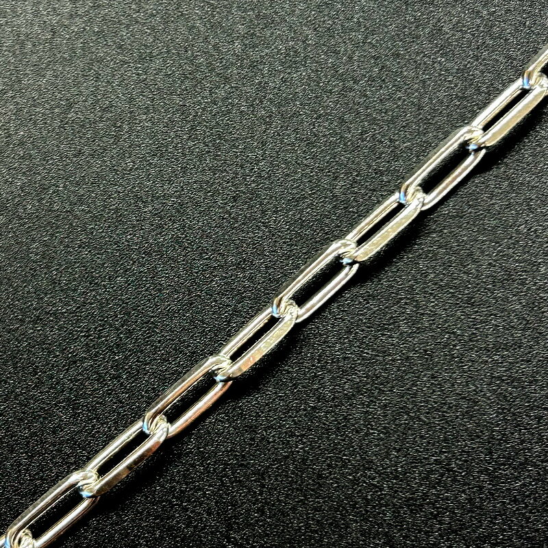 【10cm単位】シルバー925 SV925 長小判2面カットチェーン LCL1502C 線径1.5mm