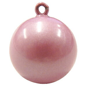 Rakuten - ミュージックボール パールピンク 1個 丸型 ベル 癒し音ボール セラピーオーブ ハーモニーボール 鈴の音 開運 風水