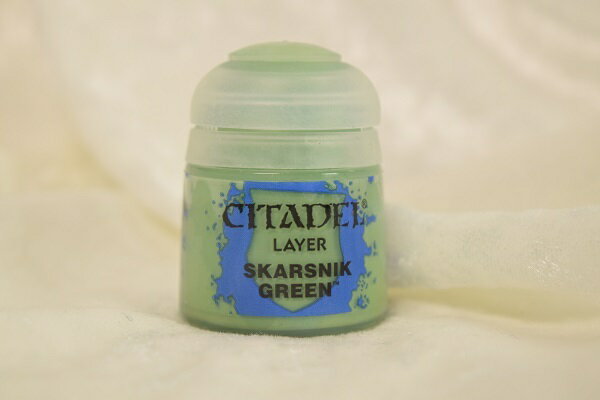 スカースニックグリーン シタデルカラー レイヤー CITADEL LAYER SKARSNIK GREEN スカルスニック グリーン