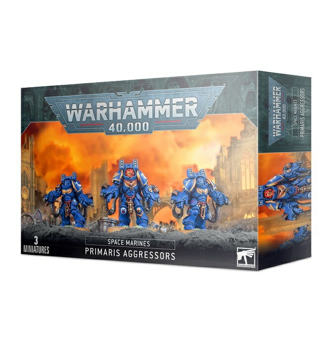  スペースマリーン プライマリス アグレッサー ウォーハンマー40kSPACE MARINES PRIMARIS AGGRESSORS WARHAMMER40,000