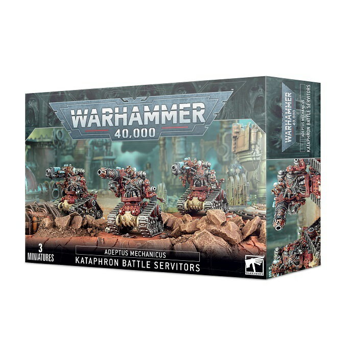 【新品】アデプトゥスメカニカス カタフロンバトルサービタロス ウォーハンマー40k ADEPTUS MECHANICUS Kataphron BATTLE SERVITORS WARHAMMER40,000