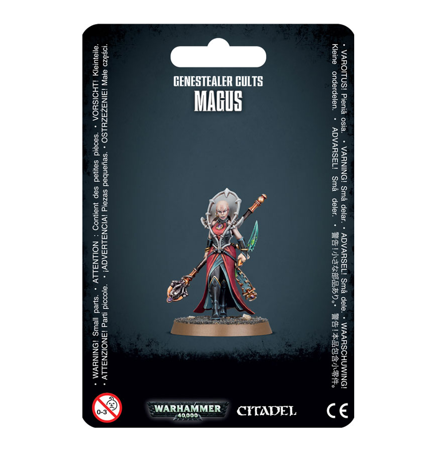 【新品】ジーンスティーラーカルト メイガス GENESTEALER CULTS MAGUS WARHAMMMER 40000 ウォーハンマー 40K マガス マグス 1