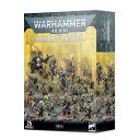 オルク　コンバットパトロール　ウォーハンマー40k　COMBAT PATROL ORKS WARHAMMER 40,000　【新品】 オルク　超お得な コンバットパトロール規模の セット ウォーハンマー40kゲームルールでコンバットパトロール規模が一度に手に入るお得なセットアーミーを始めるのにも拡張するのにもぴったりなセット。”コンバット・パトロール”サイズのゲームを楽しむのに必要な数のミニチュアを揃えました。収録内容は以下の通り：? メガアーマー装備のウォーボス x1体? オルク・ボゥイ x20体? デフコプタ x3体? デフ・ドレッド x1体上記ミニチュア用50ラウンドベース1枚、20x32ラウンドベース20枚、75オバールベース3枚、60ラウンドベース1枚、オルク用デカールシート1枚を同梱。このキットはプラモデルです、ご自身で組み立て塗装が必要となります。 6