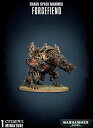 【新品】ケイオススペースマリーン フォージフィーンド ウォーハンマー40k CHAOS SPACE MARINES FORGEFIEND WARHAMMER 40,000 鎧に閉じ込めたディーモン フォージフィーンドはケイオススペースマリーンディーモンエンジンであり、もともとは遠くから敵軍に死をまくために考案されました。ケイオススペースマリーンフォージフィーンドは、巨大な機関砲を備えた巨大なモデルです。残忍な創造物に現れる金属と肉の融合であり、通気孔、引き伸ばされた頭蓋骨、ワイヤー、ケーブルの束、ピストン、歯車、スパイク、爪から蹄のような足まで、驚くほど多くの詳細が特徴です。混沌の印は甲羅全体に飾られています。それはカオススペースマリーンコレクションへの恐ろしい追加です。このマルチパートのプラスチックボックスセットには、67個のコンポーネントと大きな楕円形のベースが含まれており、これを使用して1つのChaos Space MarineForgefiendまたはMaulerfiendを構築できます。このキットでは、ヘッドとアームは交換可能です。このキットは塗装されていない状態で提供され、組み立てが必要です。CitadelPlasticGlueとCitadelPaintsの使用をお勧めします。 6