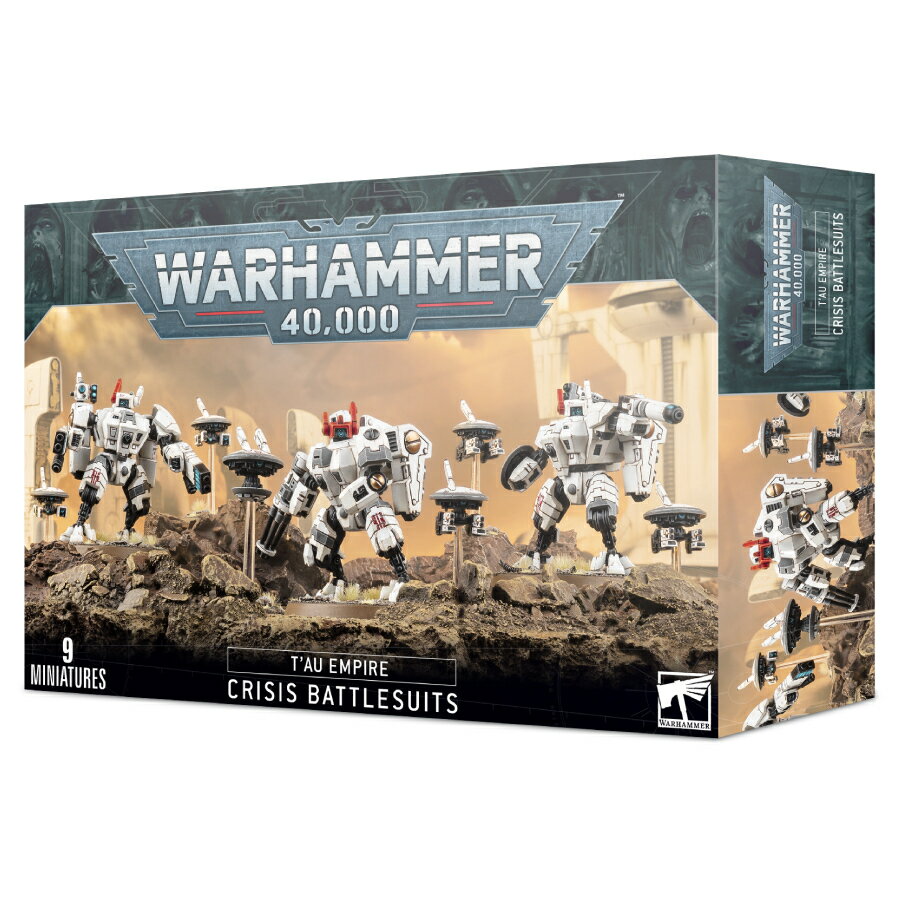 【新品】タウエンパイア XV8 クライシスバトルスーツ ウォーハンマー40k　TAU EMPIRE XV8 CRISIS BATTLESUITS WARHAMMER 40,000