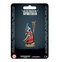 【新品】クラフトワールド スピリットシーア ウォーハンマー40k CRAFTWORLDS SPIRITSEER WARHAMMER 40,000 クラフトワールドの魔女たち スピリットシーアとは、魔女の道にいる人々であり、死者と交信するよう求められています。これは、アスリヤニの間でさえ、身も凍るような概念です。彼らの主な任務は、レイスボーンの構成物を羊飼いにして戦うことですが、スピリットシーアは彼らの精神能力を使って、より大きなアスリヤニのウォーホストを支援することもできます。彼らのエルドリッチの力によって、霧に包まれた友好的な軍隊、または神秘的なエネルギーのボルトで照らされた、または打ち倒された敵がいます。Spiritseerは、Craftworld Aeldari（Asuryaniとして知られています）が利用できるHQの選択肢ですが、Ynnariに参加するように依頼することもできます。それぞれが戦場で熟練したサイカーであり、Ruins ofBattleの分野から力を行使することができます。それらは、レイスガードやそびえ立つレイスナイトなどのスピリットホストユニットと一緒に特にうまく機能します。スピリットシーアの異世界のスピリットマークは、強力な幽霊戦士の精度を高めます。スピリットシーアは、廃墟となった建築物に片足を植えて立っています。ミニチュアは片手に魔女の杖を持ち、もう片方の手にエルダリの刃を持っています。手裏剣のピストルは、スピリットシーアのサッシュに取り付けられたホルスターの中にあります。マルチパートプラスチックミニチュアは11のコンポーネントで構成され、シタデル25mmmラウンドベースが付属しています。SpiritseersのWarhammer40,000ルールは、Codex：Craftworldsにあります。 6