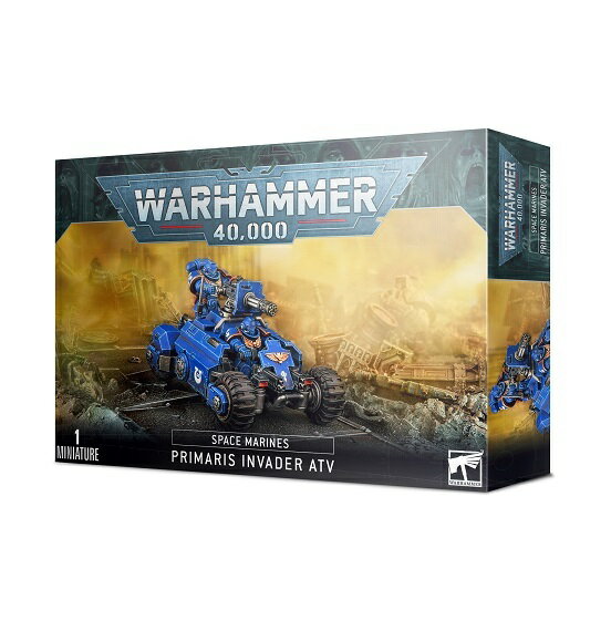 ウォーハンマー40k スペースマリーン プライマリス インヴェイダー ATVWARHAMMER40.000 SPACE MARINES PRIMARIS INVADER ATV スペース マリーンズ インベーダー ボックスゲーム プラモデル プラモ ホビー 大人も楽しめる おうち時間