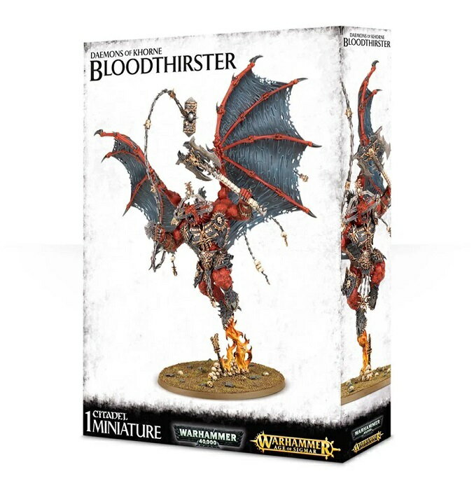 ブレイドオブコーンディーモンブラッドサースターウォーハンマーエイジオヴシグマーDaemonsOfKhorneBloodthirsterWARHAMMERAOS
