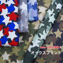 【50cm単位】NEWカラー登場！【オックス】【デジタルプリント】「Camouflage of the star」ヴィンテージ風/星の迷彩柄/生地/布/星/小物/インテリア/コットン100％/洋服/入園入学/迷彩生地/迷彩/生地/カモフラージュ