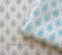 【50cm単位】【シーチング】/「Crystal damask」/ コットン100% /クリスタルダマスク/綿/布/入園入学/マスク/服/手作り/デジタルプリン...
