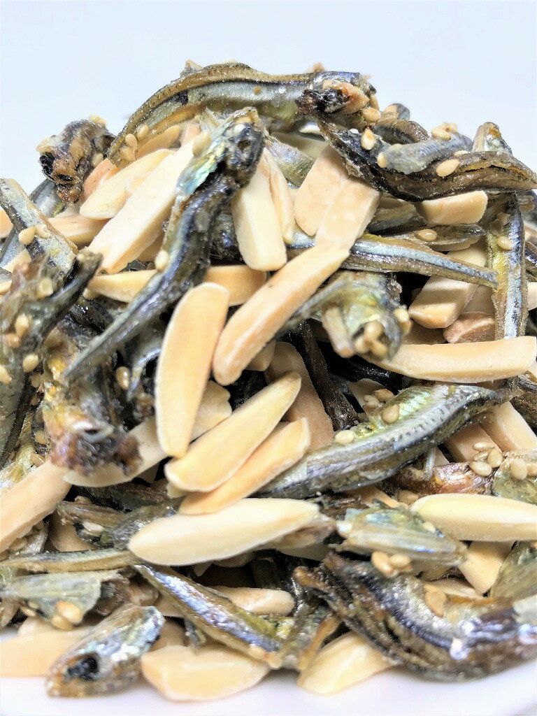 【送料無料】アーモンドフィッシュ 1KG【毎日おいしく健康応援】お徳用パック 国産小魚 チャック袋入り 3