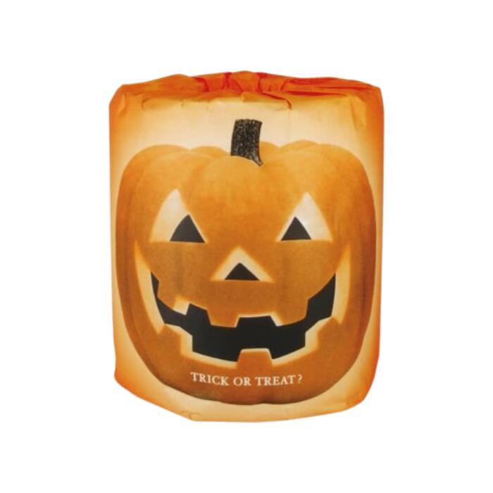 感謝のトイレットペーパー100袋（1ロール入）ハッピーハロウィン【送料無料 総付景...