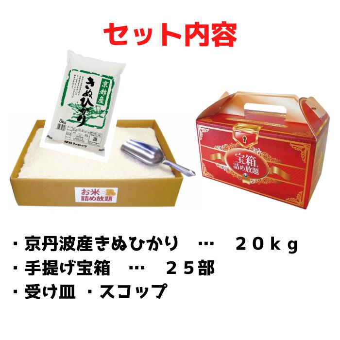 京丹波産きぬひかり 詰め放題キット約25名分【京都産 京都米 きぬひかり お米 プレゼント イベント 景品 送料無料 お祭り 集客 配布 詰め放題 つめほうだい 詰合せ 詰め合わせ ギフト ノベルティ お得なセット 産地直送 粗品 来場プレゼント イベントキット お米詰め放題】 tsumehoudai-10001008 詰め放題ショップ サンプル画像2
