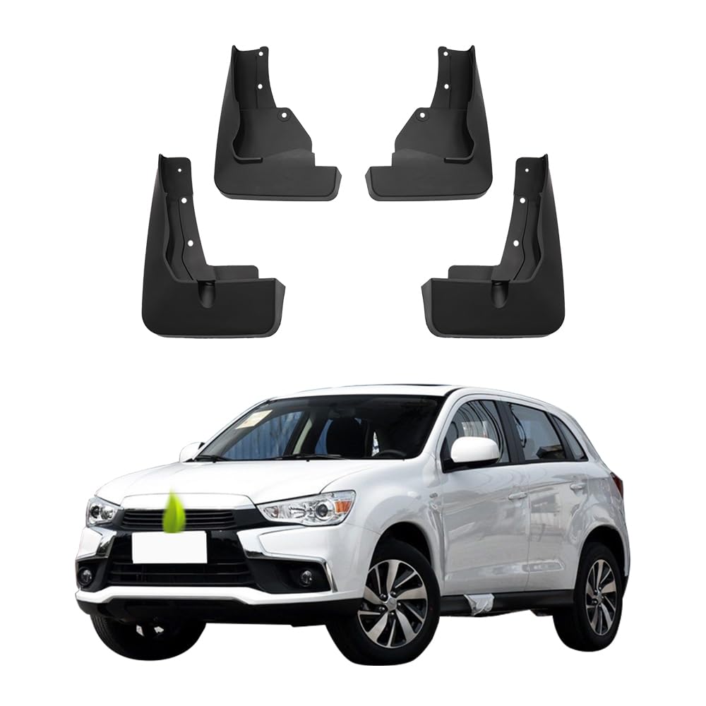 ミツビシ ASX/アウトランダースポーツ/RVR 2018-2020 専用 マッドガード フロント/リア 4枚セット 泥除け