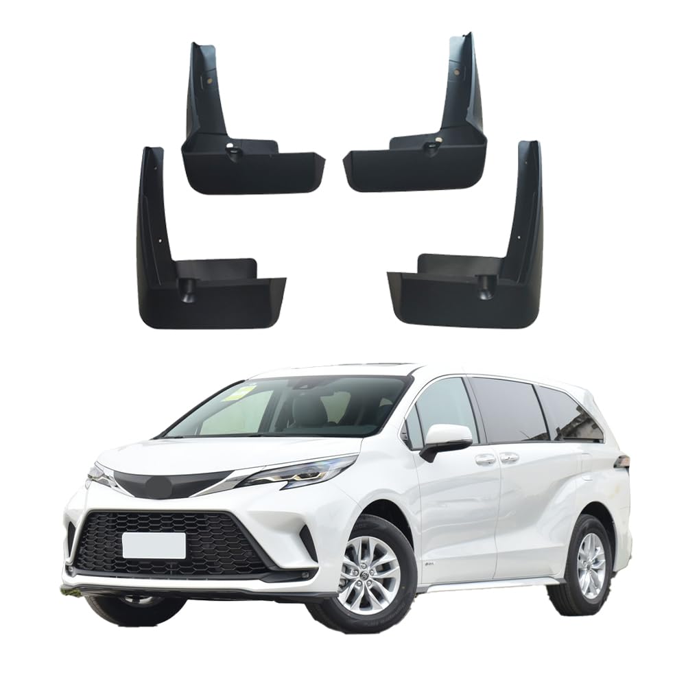 トヨタ グランビア 2023-2024 専用 マッドガード フロント/リア 4枚セット 泥除け