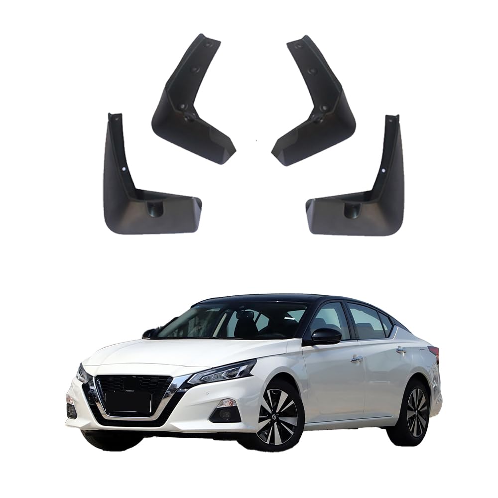 日産 ティアナ 2019-2022 専用 マッドガード フロント/リア 4枚セット 泥除け
