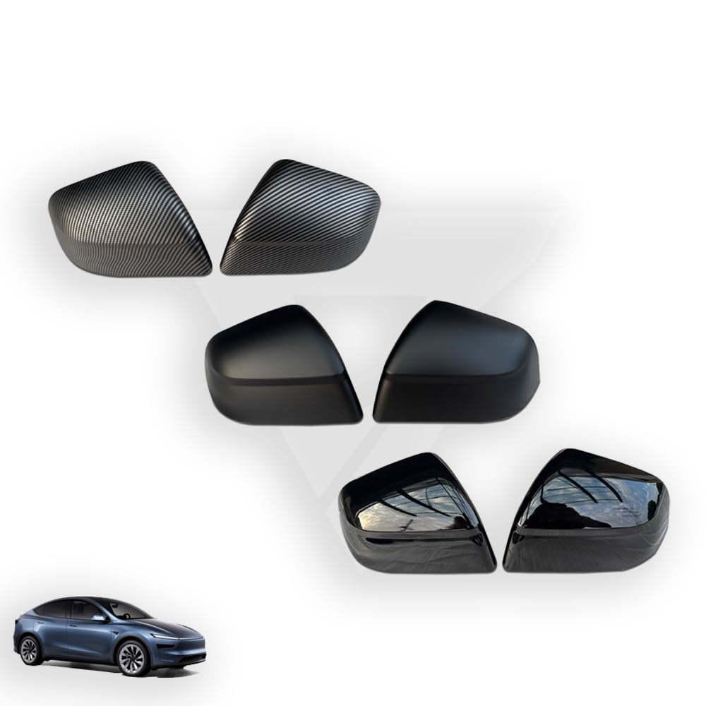 【商品説明】 車種専用設計！他車と差別化したい方にオススメのアイテムです。ノーマルから効果的にインパクト演出。高級感の印象づける。【適合情報】 新型テスラ モデルY(2025(令和7)年3月発売モデル〜) RWD/ロングレンジ/パフォーマンス 全グレード対応【商品情報】 商品数量：2P カラー：ピアノブラック/マットブラック/カーボン調（艶消し） 素材：ABS 取付方法：両面テープ取付【納期】 国内倉庫出荷の場合:1〜3営業日?海外倉庫出荷の場合:5〜10営業日(出荷準備:1〜3日間、 納品:4〜7日間)※休日除き【保証】 6ヶ月【取付方法】取付部と商品の汚れと油をキレイに拭き取ってください。商品裏面の両面テープを剥がさない状態で、フィッティング確認をしてください。両面テープを剥がして、取付部を合わせながら隙間ないように取り付けてください。貼り付けた後、商品がしかっり密着されているかを再確認してください。作業完了【返品について】返品可能期間：商品到着後1ヶ月以内の未使用品に限ります。※返品可能期間を超えますと、如何なる場合でもご対応いたしかねます。【注意事項】※輸送時の小傷などある場合があります。予めご了承ください。※当該商品は国内専用設計なので、誤購入をご注意ください。※商品画像は実物と違うことがあります。予めご了承ください。※ご愛車のグレードと取付部を対照して、本商品画像にてご確認の上、購入お願致します。※両面テープ付き商品に対して、テープが足りない、うまく接着されない場合は補強お願致します。商品裏面にある両面テープはサービス品のため保証対象外になります。ご了承下さい。商品自体に不具合（初期不良を含む）が発生し損害が発生した場合、本製品以外取り付け費用(工賃)や、弁償は一切お負担できません。