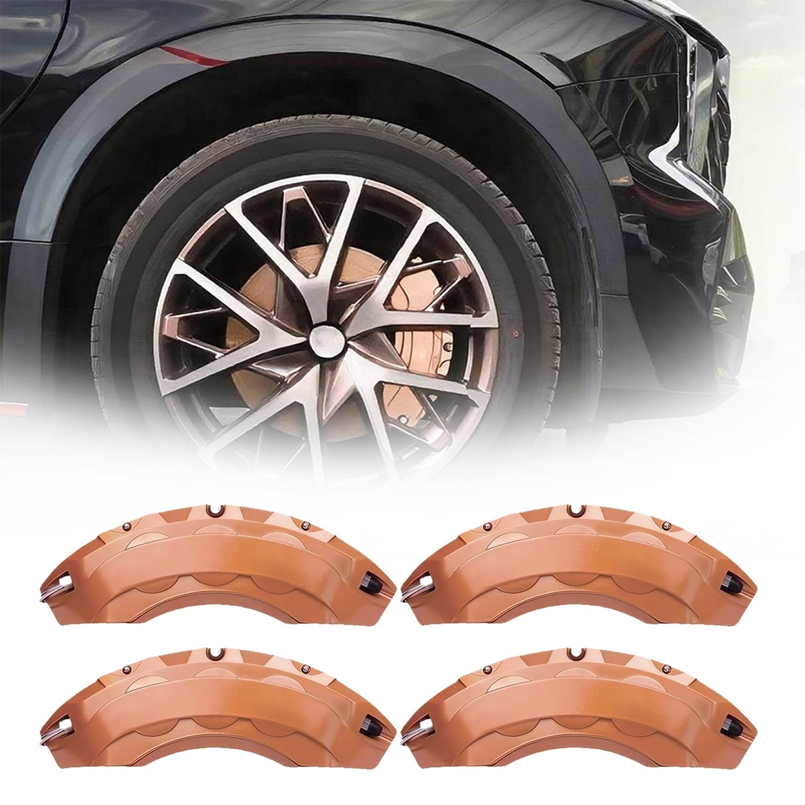 ホンダ ZR-V RZ系 2023年4月〜用 アルミ製ブレーキキャリパーカバー 4点セット 18インチ対応 防塵?防腐?耐熱 高耐久 ホイールアクセサリー 17色展開