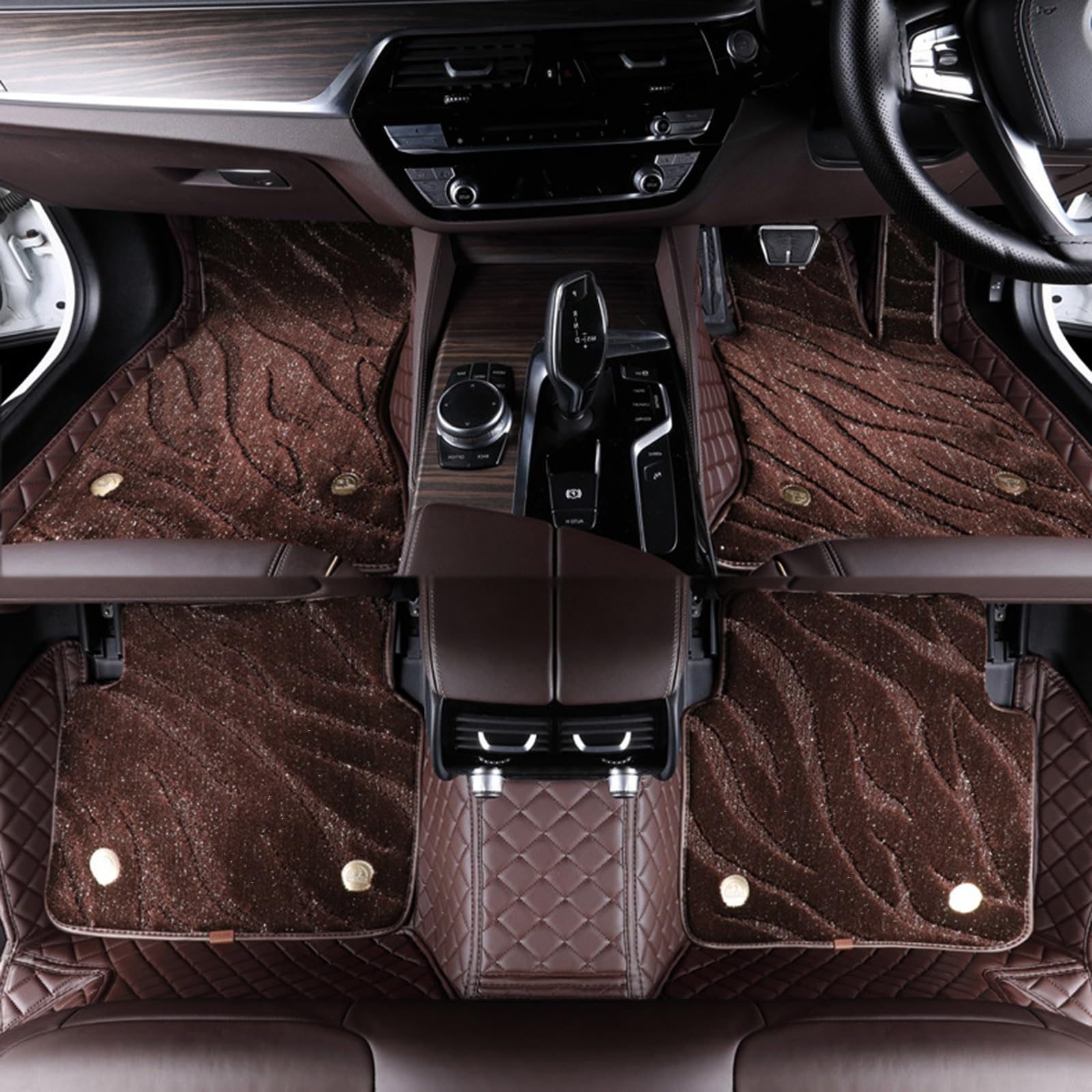 二層構造3Dカーマット に適用アルファロメオ 新型 トナーレ 115系 2023年2月~現行 星空カーペットレザ..