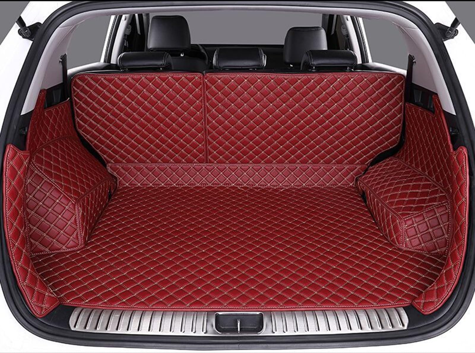 【2025 新型 トランクマット】車のトランクマット に適用 レクサスRX 20系LEXUS RX 20系 RX200t RX350 RX450h 2020-2021年 車種専用設計 3D ラゲッジマット XPE レザー 水洗い可能 耐汚れ 荷台マット 耐久性のあるカーゴマッ 全天候対応 取り付け簡単 保護パーツ(赤)