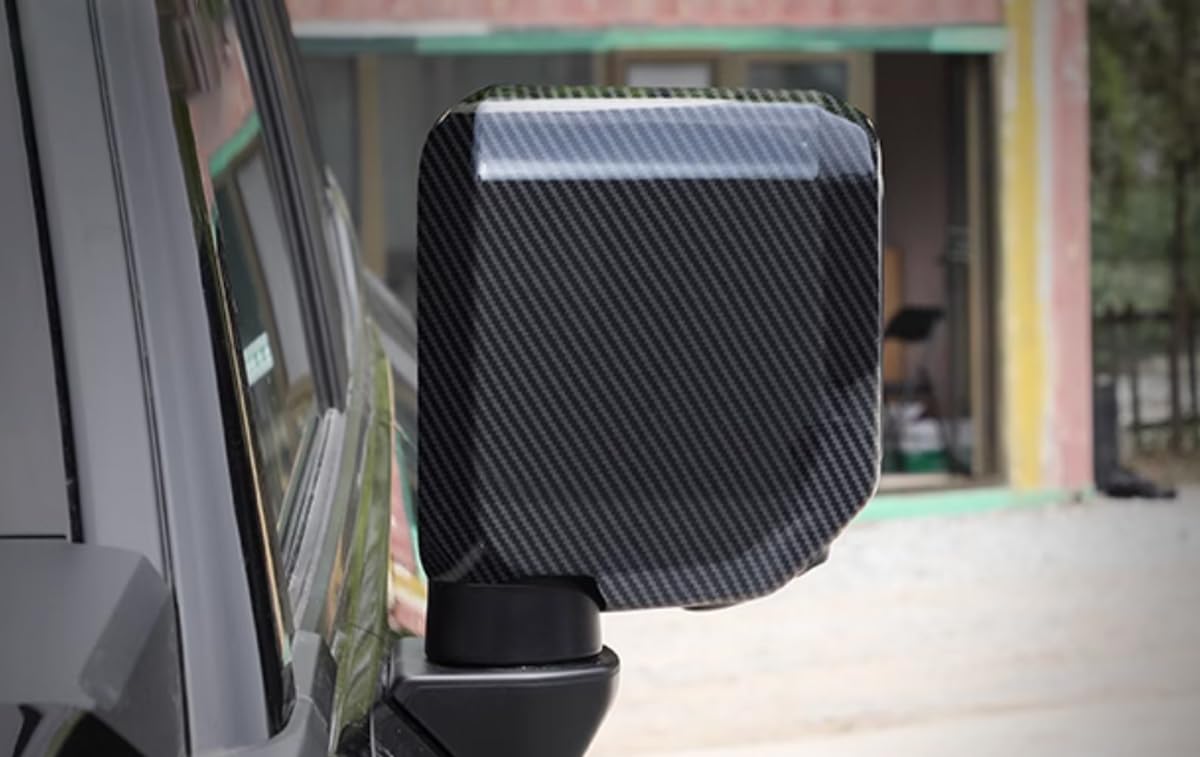 トヨタ 新型 ランドクルーザー 250系 専用 アクセサリー ドアミラーカバー ドアミラーガーニッシュ爪キズ防止にLand Cruiser 250 専用設計外装 パーツABS2枚【カーボン調】