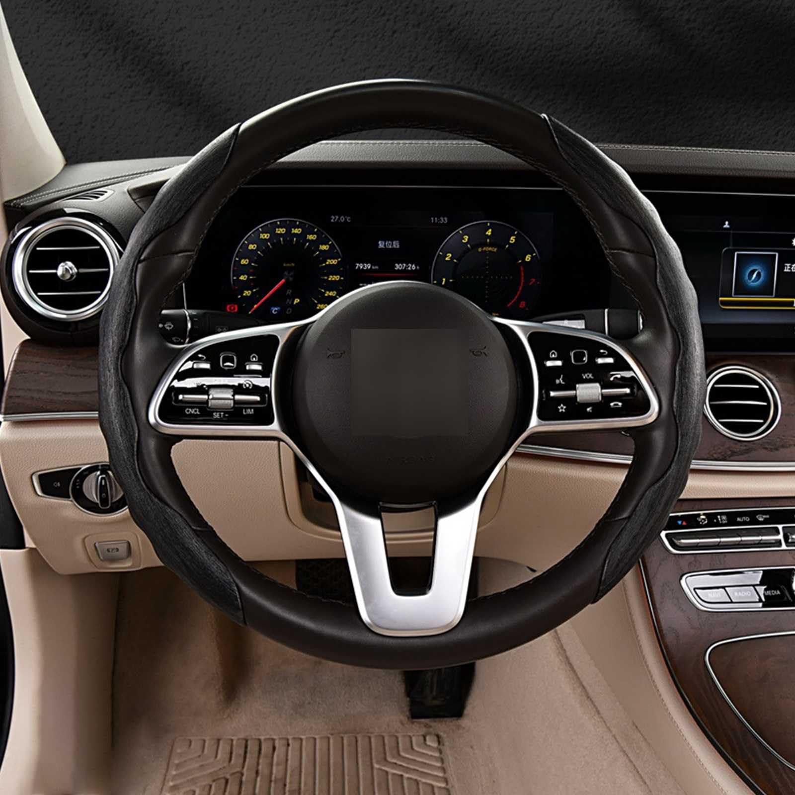 軽自動車 ハンドルカバー 超薄型 に適用 インフィニティ?Fx35 Fx45 G35 G37 G25 Qx30 QX80 QX56 QX70 Q40 Q50 Q70 車 ハンドルカバー ステアリングカバー 耐摩耗性 耐久性 フィット感 汚れ防止保護カバー O型 D型 握りやすい 車内装品 オールシーズン対応 【スナップイン取り