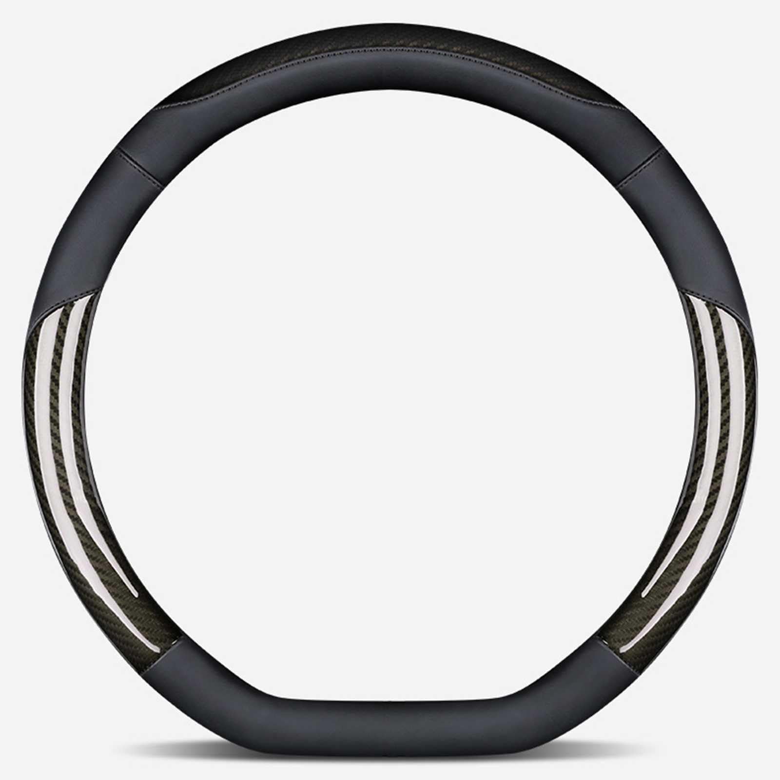 ハンドルカバー 車用ステアリングカバー に適用 スバル?WRX S4 VAG型/STI VA型/WRX VB系 普通車 ハンドル 保護カバー 汎用 おしゃれ 通気性がよい 滑り止め 吸汗性 カーボンファイバー ステアリングカバー 握りやすい 車内装品 車用品 アクセサリー 丸型/D型 取付簡単