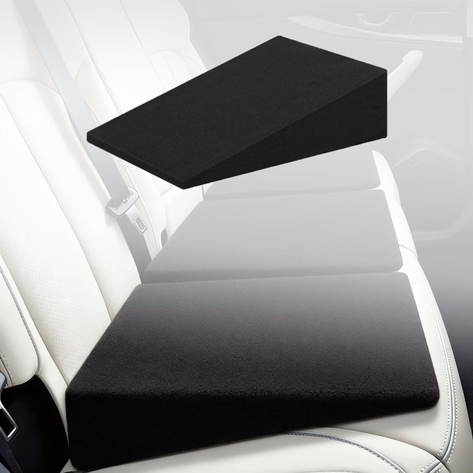 ステラ カスタム含む LA100F/LA110F 前期/後期 に適用 車中泊マット シートフラットクッション 後排座席填平パッド 段差をしっかりカバーして快眠環境を構築 防滑底面＋通気性生地 洗濯可能なカバー 軽量設計で車中泊がもっと快適に