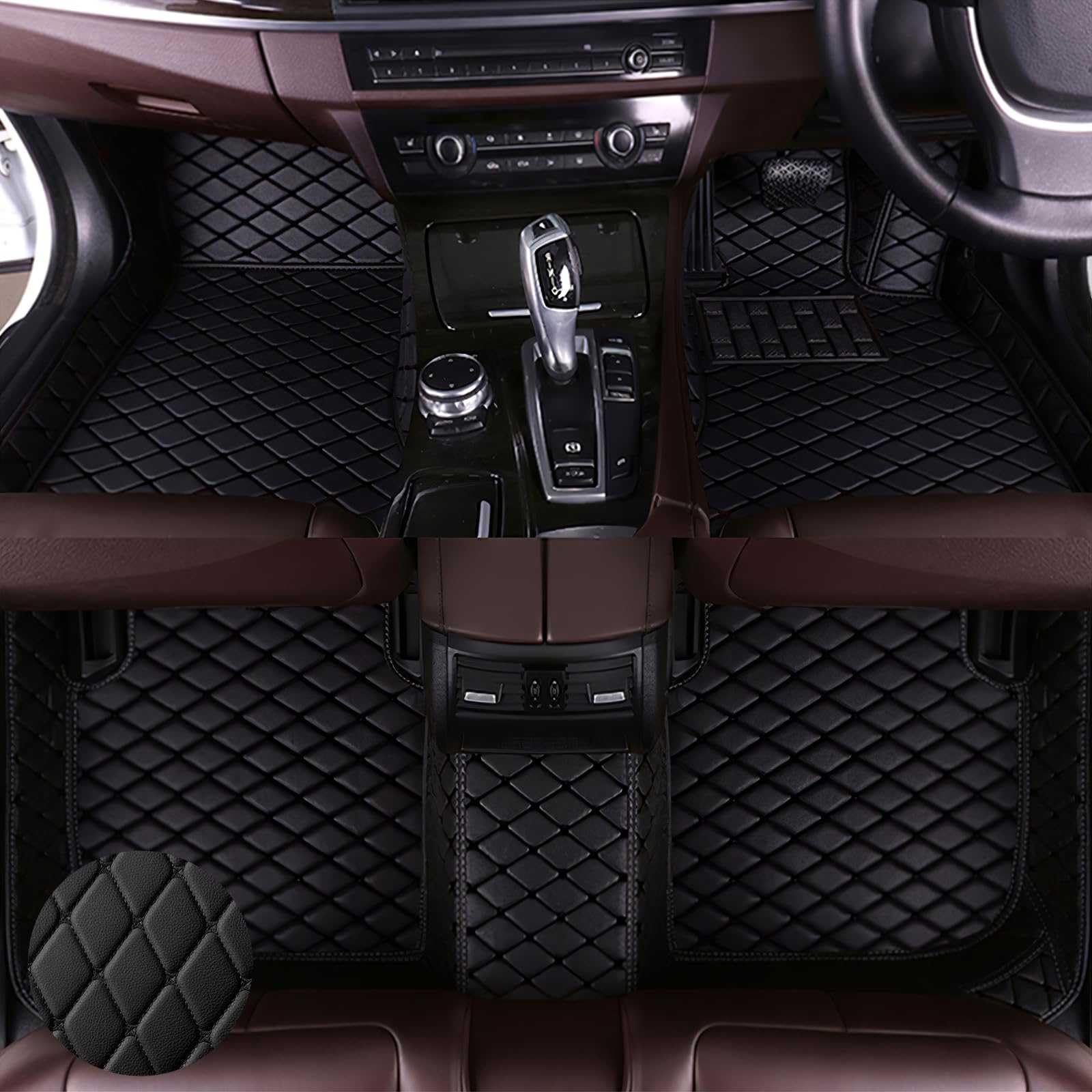 新型 フロアマットホンダ ZR-V RZ系に適用 3D カーマット 専用 フロアマット ZR-V RZ系 2023 〜 PUレザー素材 防水 耐汚れ 傷防止 耐摩擦 カスタムアクセサリー 取り付け簡 車種専用設計 カー用品 保護パーツ 【右手運転】