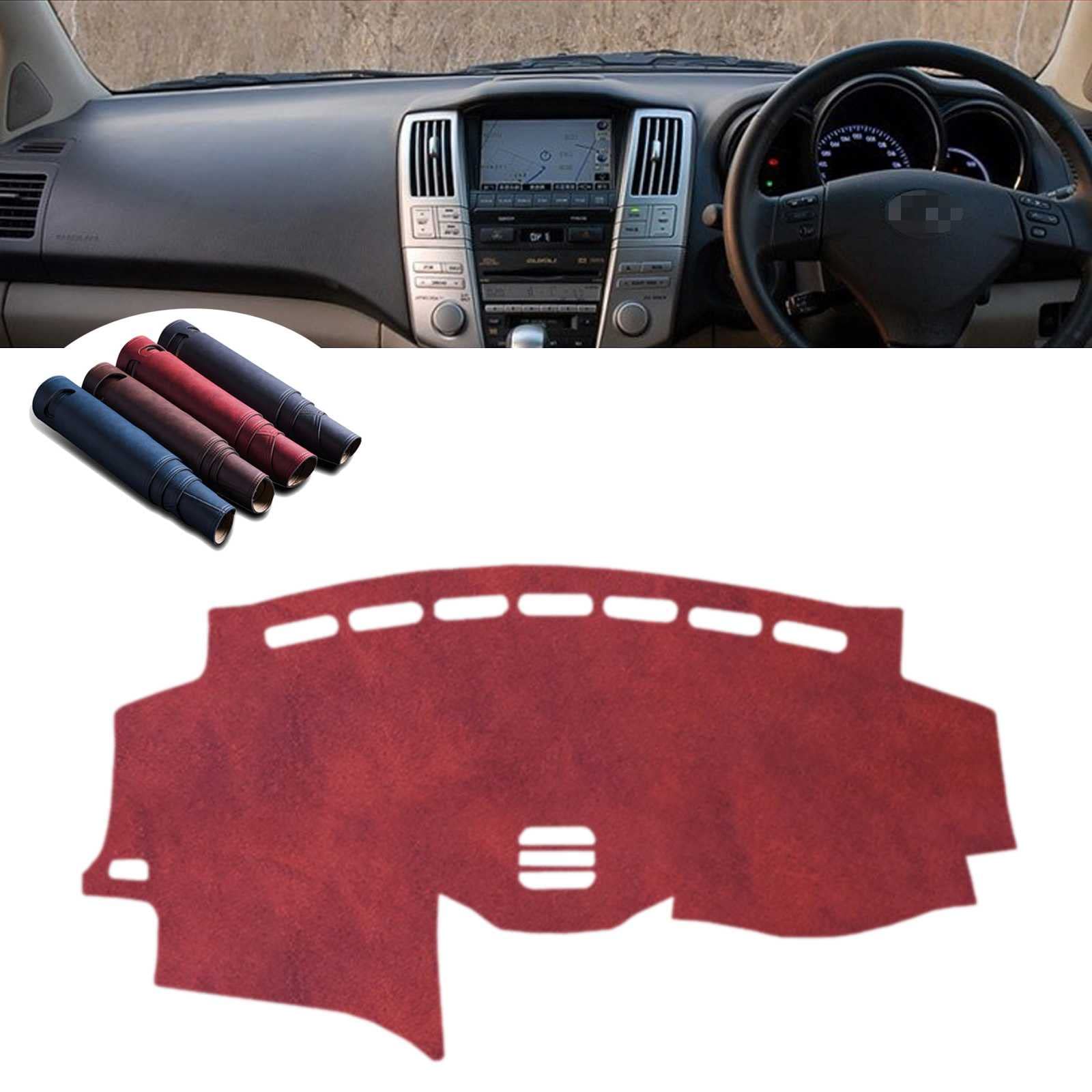 専用高品質ダッシュボードマット レクサスRx Rx300 Rx330Rx350に適合2004-20062007 20082009 ダッシュボードカバー車内 内装 日焼け防止 カーダッシュボードアンチUVパッド 遮光パッド 滑り止め【レザー素材】