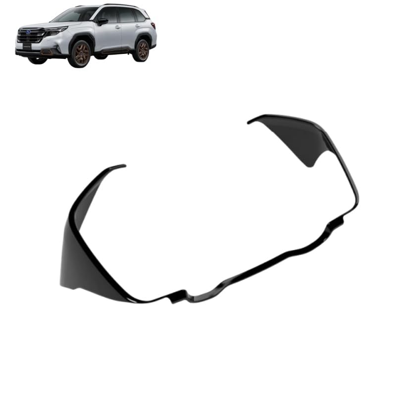 「フォレスター Forester SL系 2025年4月ー」に対応 スバル専用 ダッシュボード メーターフード パネル メーターインナーフード フレーム ガーニッシュ ダッシュボードインパネ装飾 (ピアノブラック)