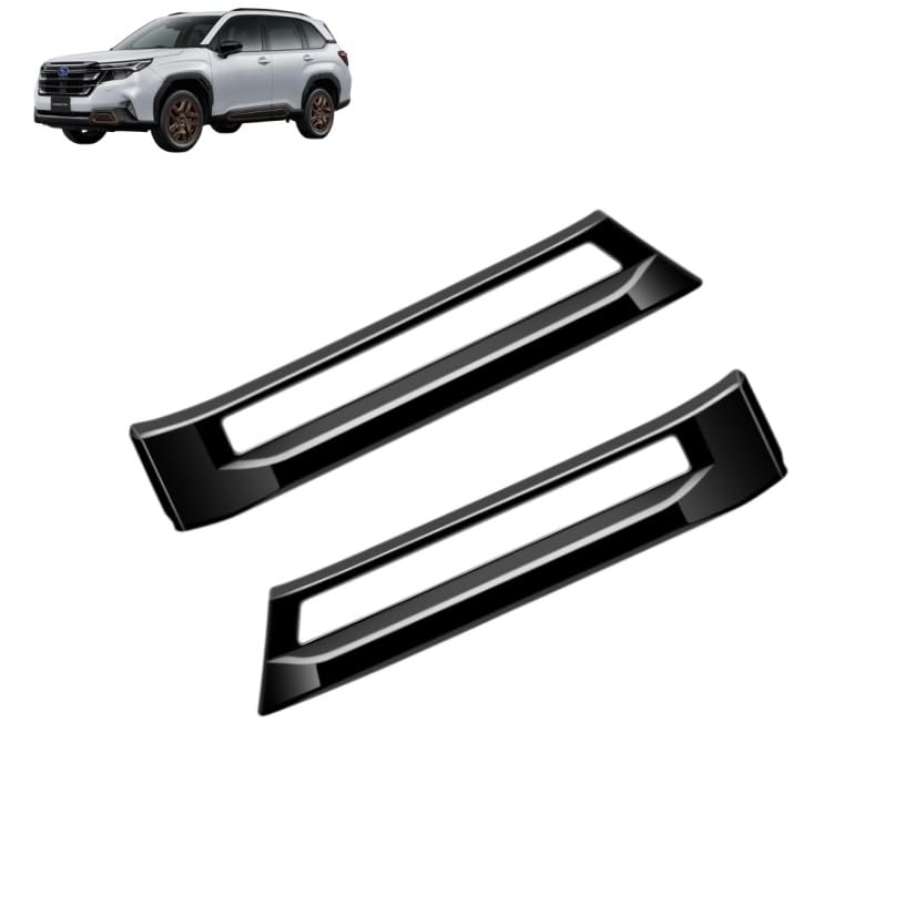 「フォレスター Forester SL系 2025年4月ー」に適用 スバル専用 前側/後側パネル Aピラーガーニッシュ Cピラーガーニッシュ サイドカバー 車体カバー 保護カバー 外装パーツ アクセサリー ガーニッシュ (ピアノブラック Cピラー)