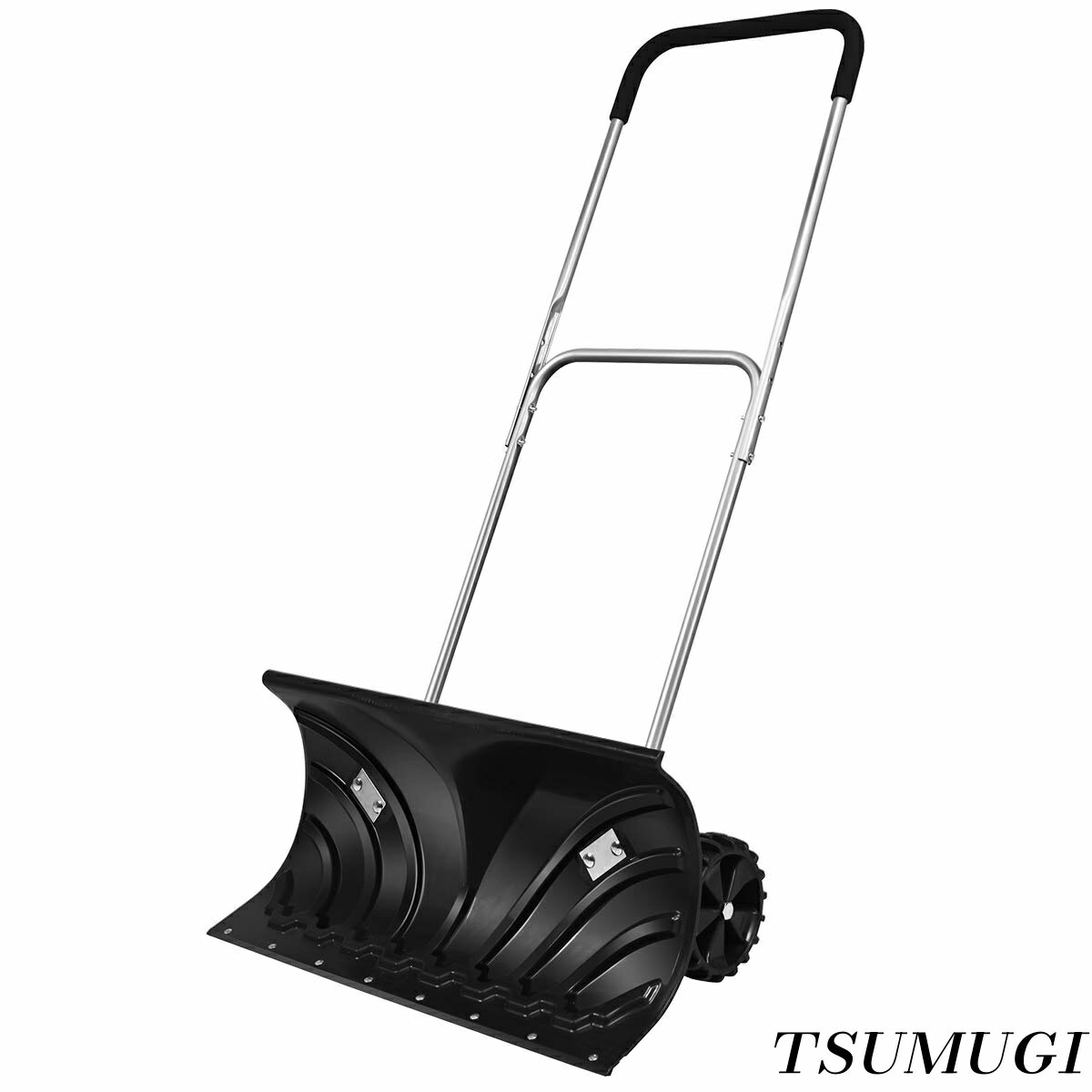 【まとめ買いで最大500円OFFクーポン!】【送料無料】雪かき ダンプ 雪かき機 タイヤ付きでラクラク 大..