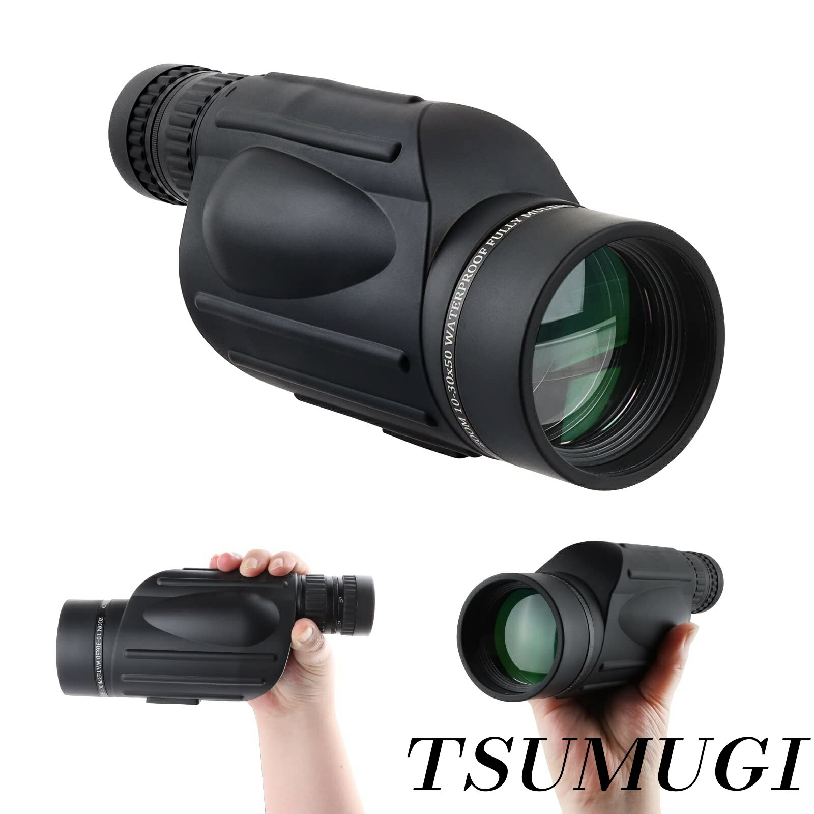 【まとめ買いで最大500円OFFクーポン!】【送料無料】高倍率 単眼鏡 望遠鏡 ポロプリズム式 FMCレンズ ..