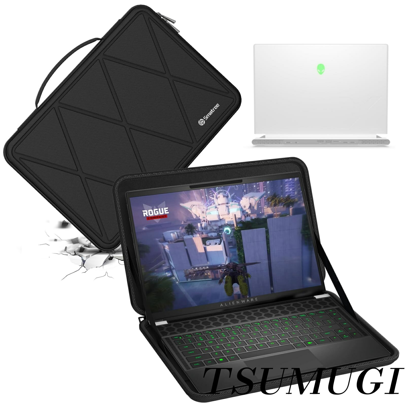 【まとめ買いで最大500円OFFクーポン!】【送料無料】ハードEVA保護スリーブケース 14インチ Dell x14 R2 、14.5 インチ Acer Predator Helios NEO 14 、14.5 インチ Acer Nitro 14 AMD、14インチ MSI Stealth-14-AI-Studio-A1VEG-5061JPゲーミングノートパソコンハードケース