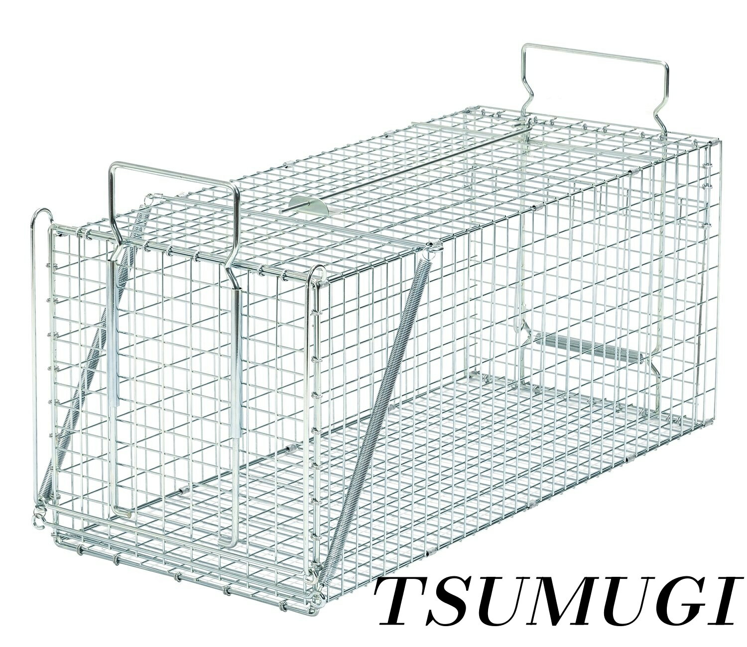 乐天商城 - 【まとめ買いで最大500円OFFクーポン!】【送料無料】栄ヒルズ 捕獲器 D type No.202 IT-2 対象動物イタチ(オス) シルバー