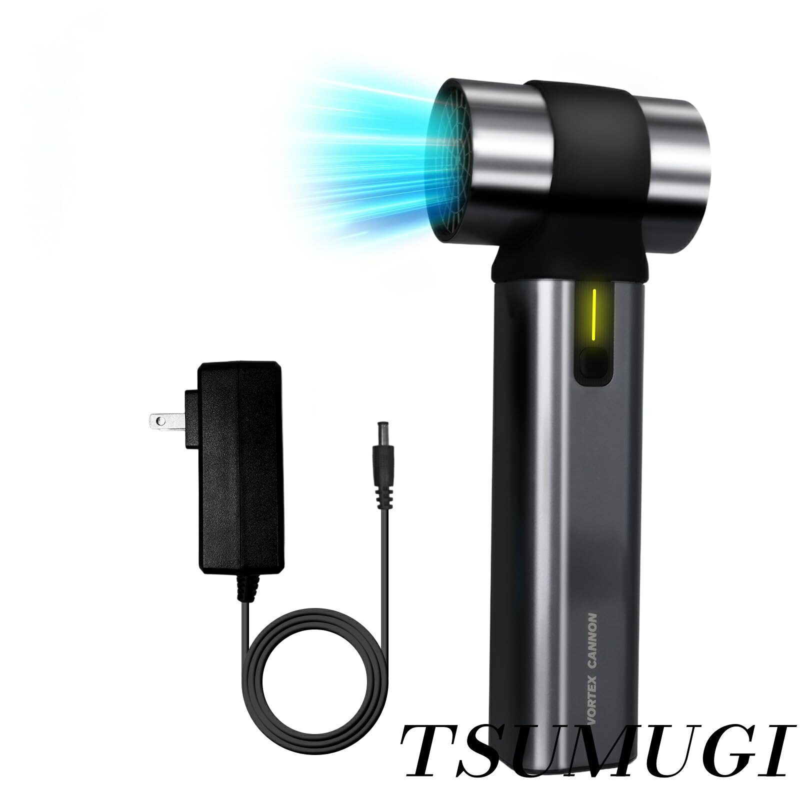 【まとめ買いで最大500円OFFクーポン!】【送料無料】【約4500gの超強力推量】 ブロワー グレー (ターボモード 70 000rpm) 日本規格 頑丈 電動 エアダスター (充電式/送風) 洗車 掃除 キャンプ アウトドア 火おこし 送風機