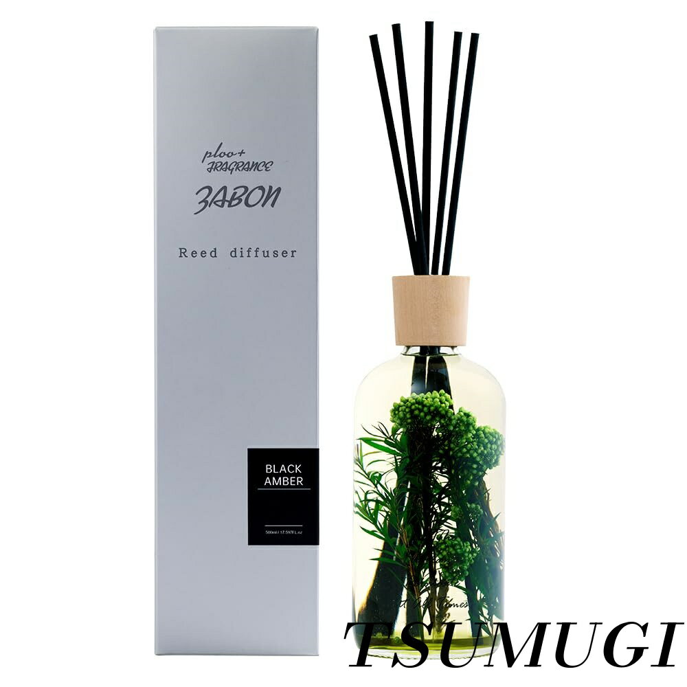 �ڤޤȤ��㤤�Ǻ���500��OFF�����ݥ�!�ۡ�����̵����ZABON �꡼�ɥǥ��ե塼���� �롼��ե쥰��� 500ml ������ ��6����ʬ ˧��� ���ƥ��å�...