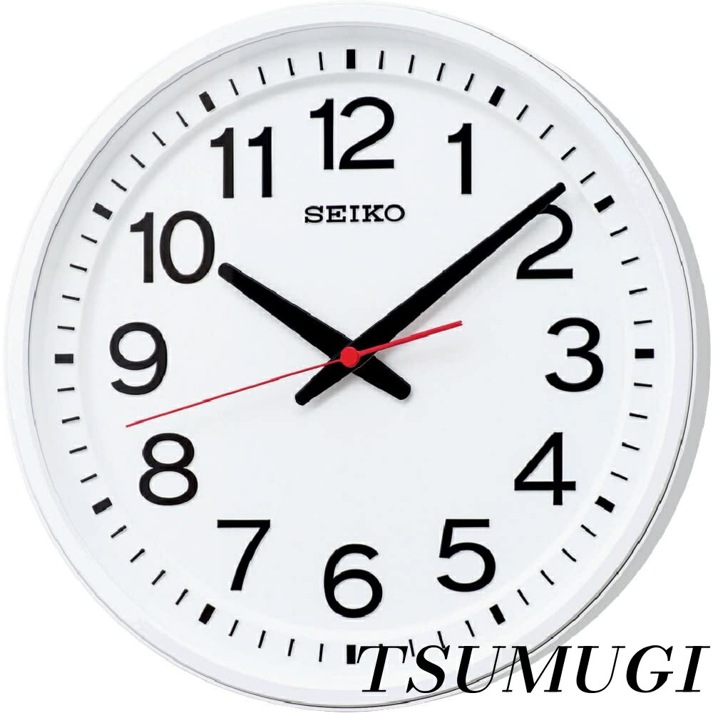 乐天商城 - 【まとめ買いで最大500円OFFクーポン!】【送料無料】Clock) 掛け時計 オフィスタイプ アナログ 白 KX623W