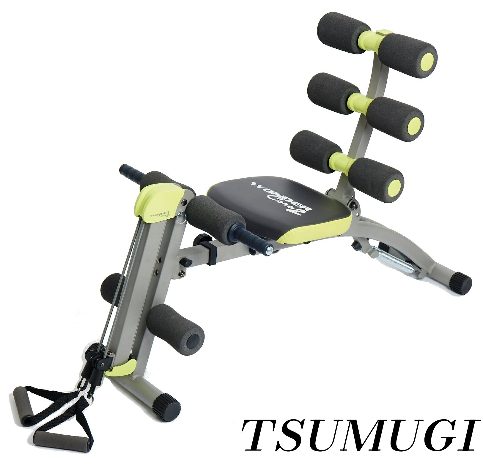 【まとめ買いで最大500円OFFクーポン!】【送料無料】Japan(ショップジャパン) 【公式】ワンダーコア2 倒れるだけで腹筋運動 腹筋マシーン 有酸素運動 自宅で筋トレ 本格 トレーニング エクササイズ用 【正規品】