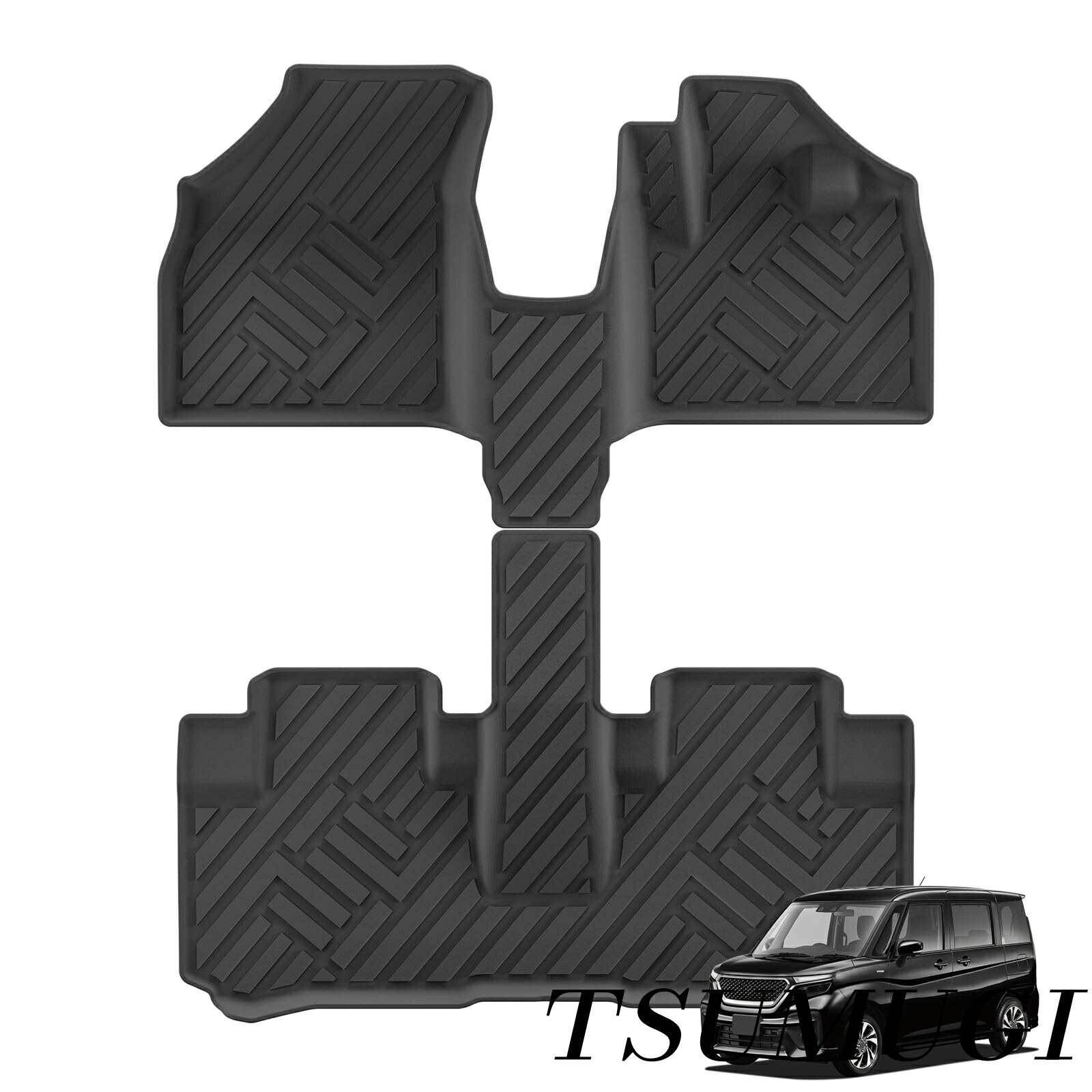 【まとめ買いで最大500円OFFクーポン!】【送料無料】バンディット に適用 フロアマット 3Dフロアマット..