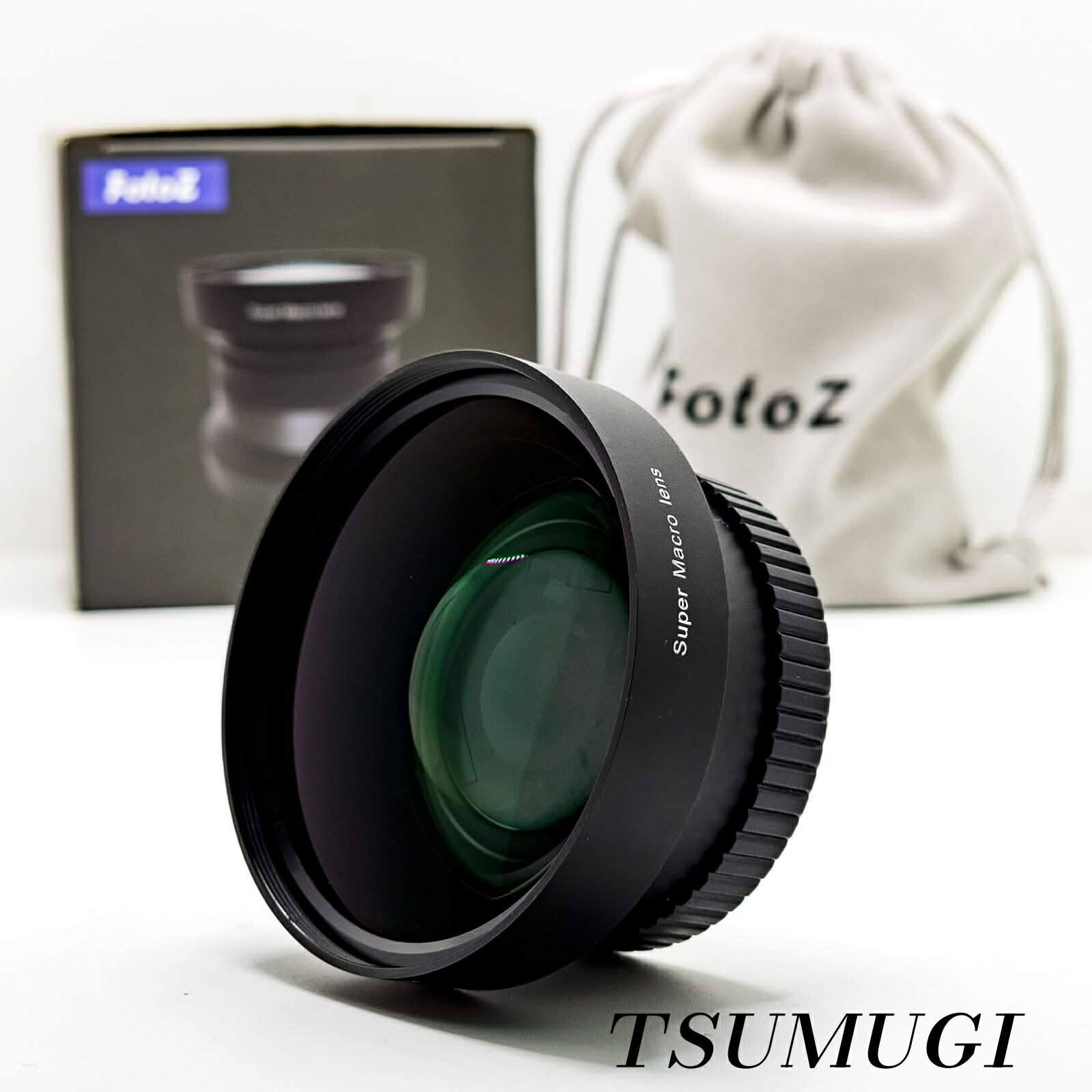 【まとめ買いで最大500円OFFクーポン!】【送料無料】49mm 10x プロフェッショナルマクロ変換レンズ、スーパーマクロレンズ、Canon EOS M6 M50 Mark II M100 M200 R50 R100 EF-M 15-45mm RF-S 18-45mmキットレンズ用