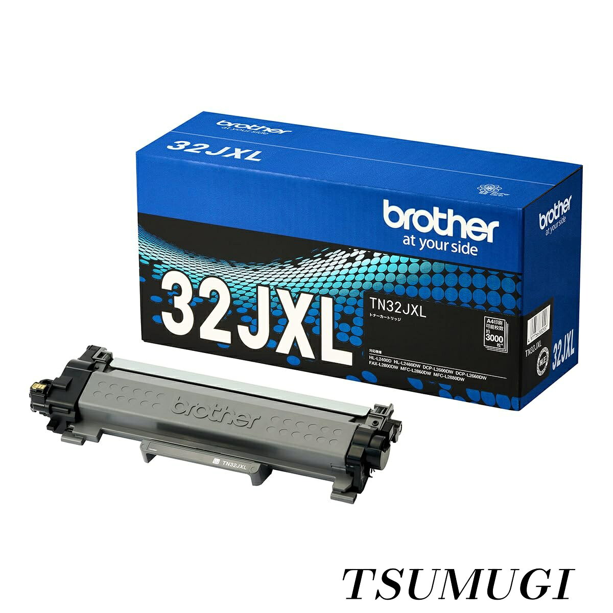 対応機種:MFC-L2880DW、MFC-L2860DW、FAX-L2800DW、DCP-L2660DW、DCP-L2600DW、HL-L2460DW、HL-L2400D　他印刷可能ページ数:約3,000ページブラザー純正トナーは製品本体の性能を十分に発揮するために研究を重ね、開発されています。非純正トナーをお使いになりますと製品本体の性能を十分に発揮できないだけでなく製品本体を損傷させる可能性がありますのでご注意ください。ブランド:ブラザー工業対応機種:MFC-L2880DW、MFC-L2860DW、FAX-L2800DW、DCP-L2660DW、DCP-L2600DW、HL-L2460DW、HL-L2400D　他 印刷可能ページ数:約3,000ページ ブラザー純正トナーは製品本体の性能を十分に発揮するために研究を重ね、開発されています。非純正トナーをお使いになりますと製品本体の性能を十分に発揮できないだけでなく製品本体を損傷させる可能性がありますのでご注意ください。 ブランド:ブラザー工業